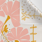 Ever blooming good vibes soft colors Wall Tapestry Gallery Image 3