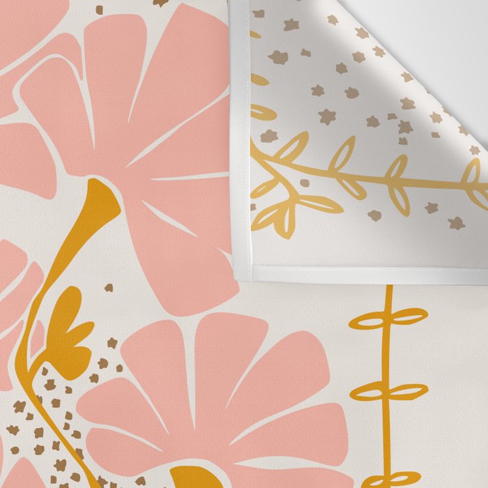 Ever blooming good vibes soft colors Wall Tapestry Gallery Image 3