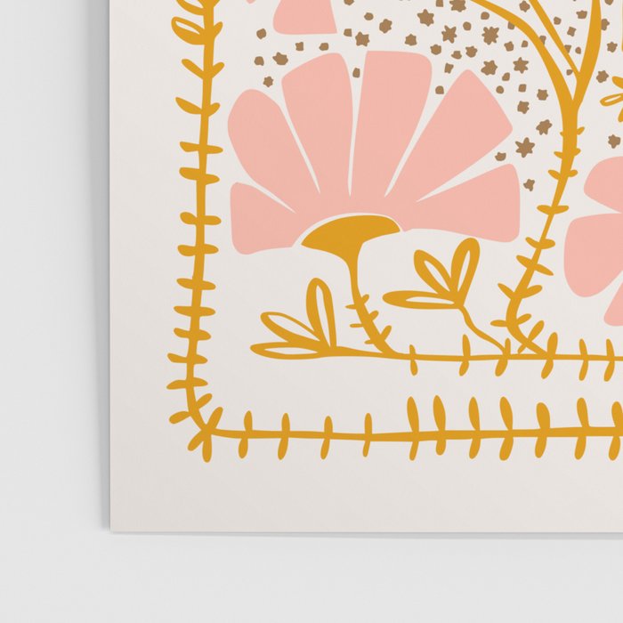 Ever blooming good vibes soft colors Poster Gallery Image 3