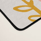 Ever blooming good vibes soft colors Desk Mat Gallery Image 4