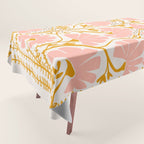 Ever blooming good vibes soft colors Tablecloth Gallery Image 1