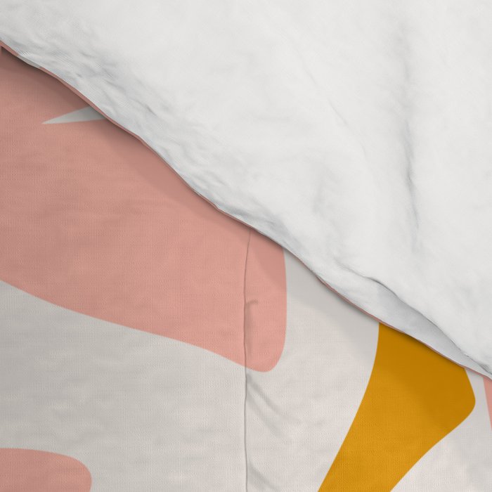 Ever blooming good vibes soft colors Comforter Gallery Image 4