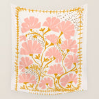 Ever blooming good vibes soft colors Wall Tapestry Gallery Image 4