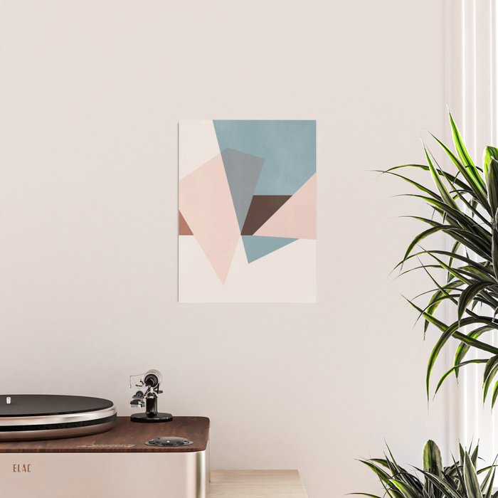 Abstract Minimal Geometric 8 Poster Gallery Image 2