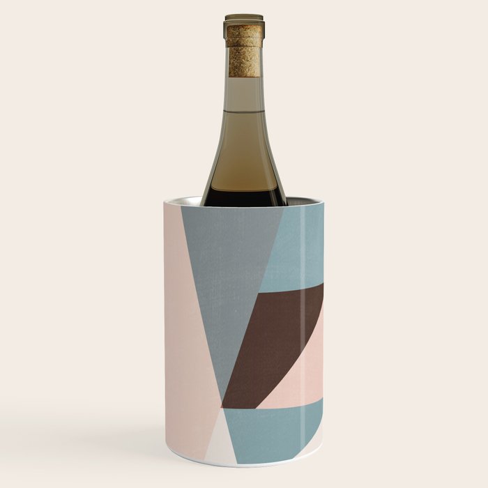 Abstract Minimal Geometric 8 Wine Chiller Gallery Image 1