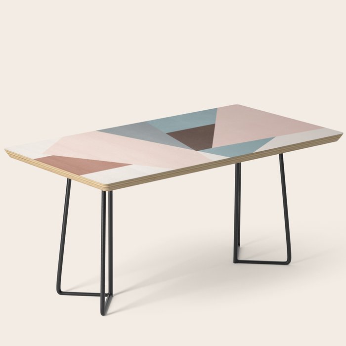 Abstract Minimal Geometric 8 Coffee Table Gallery Image 1