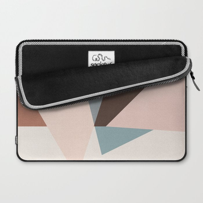 Abstract Minimal Geometric 8 Laptop Sleeve Gallery Image 2