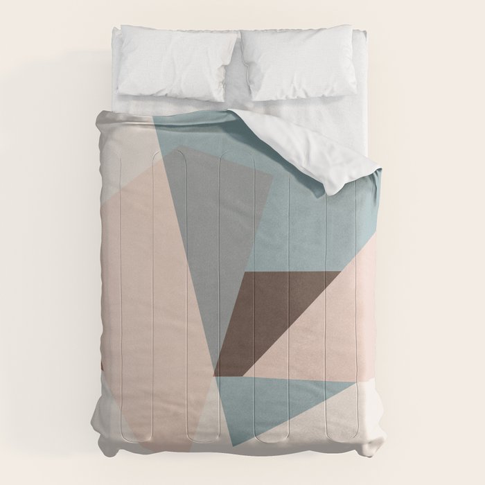 Abstract Minimal Geometric 8 Comforter Gallery Image 6