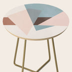 Abstract Minimal Geometric 8 Side Table Gallery Image 2