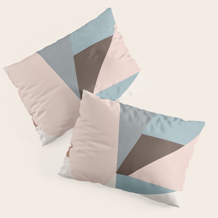 Abstract Minimal Geometric 8 Pillow Sham Gallery Image 1