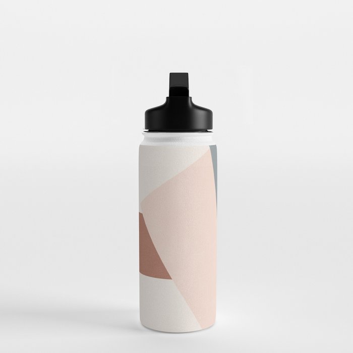 Abstract Minimal Geometric 8 Water Bottle Gallery Image 3