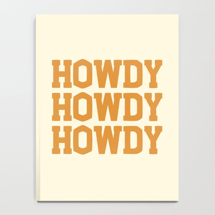 Howdy Howdy Howdy | Cowboy Notebook Gallery Image 4
