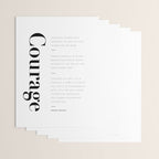 Courage quotes by Brene Brown collection Wrapping Paper Gallery Image 3
