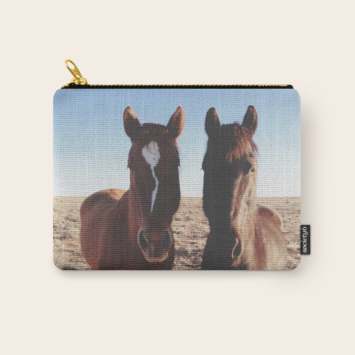 Horse Friends Carry All Pouch Gallery Image 1