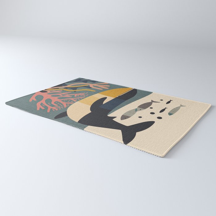 Drifting Whale Rug Gallery Image 3