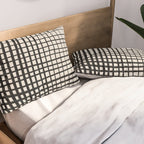 Horizontal & Vertical Lines Pillow Sham Gallery Image 2