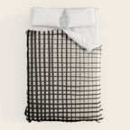 Horizontal & Vertical Lines Duvet Cover Gallery Image 6