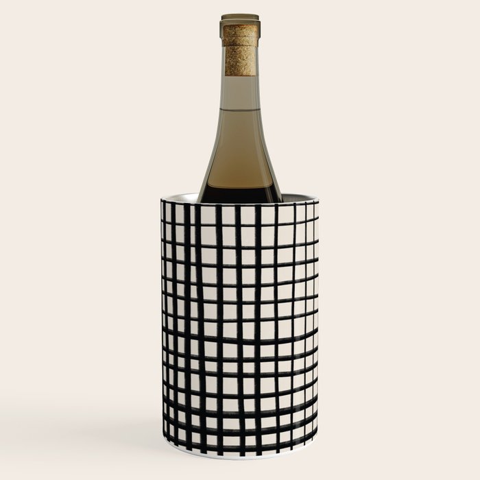 Horizontal & Vertical Lines Wine Chiller Gallery Image 1