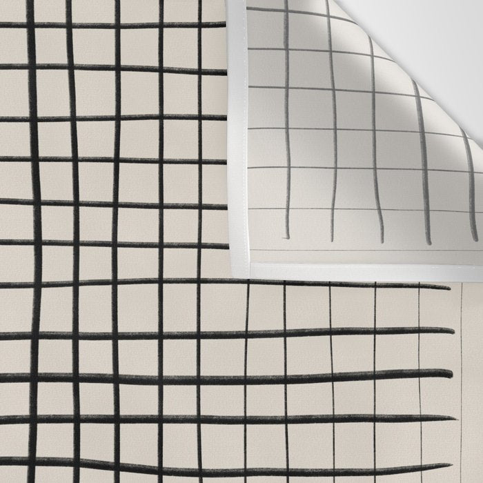 Horizontal & Vertical Lines Wall Tapestry Gallery Image 3