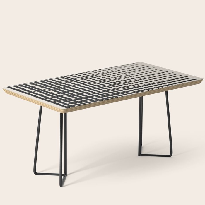 Horizontal & Vertical Lines Coffee Table Gallery Image 1