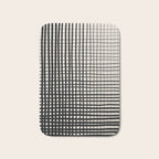 Horizontal & Vertical Lines Bath Mat Gallery Image 1