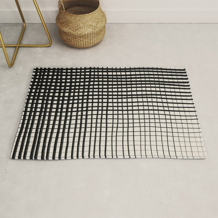 Horizontal & Vertical Lines Rug Gallery Image 1