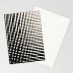 Horizontal & Vertical Lines Stationery Card Gallery Image 2