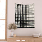 Horizontal & Vertical Lines Wall Tapestry Gallery Image 2