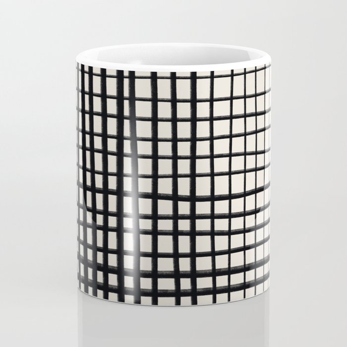 Horizontal & Vertical Lines Coffee Mug Gallery Image 4