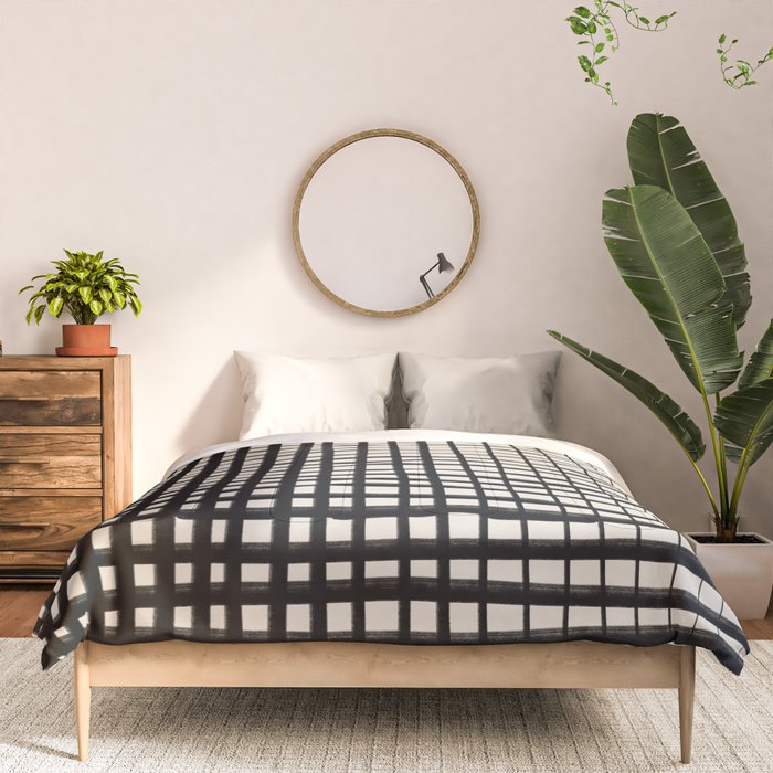 Horizontal & Vertical Lines Comforter Gallery Image 3