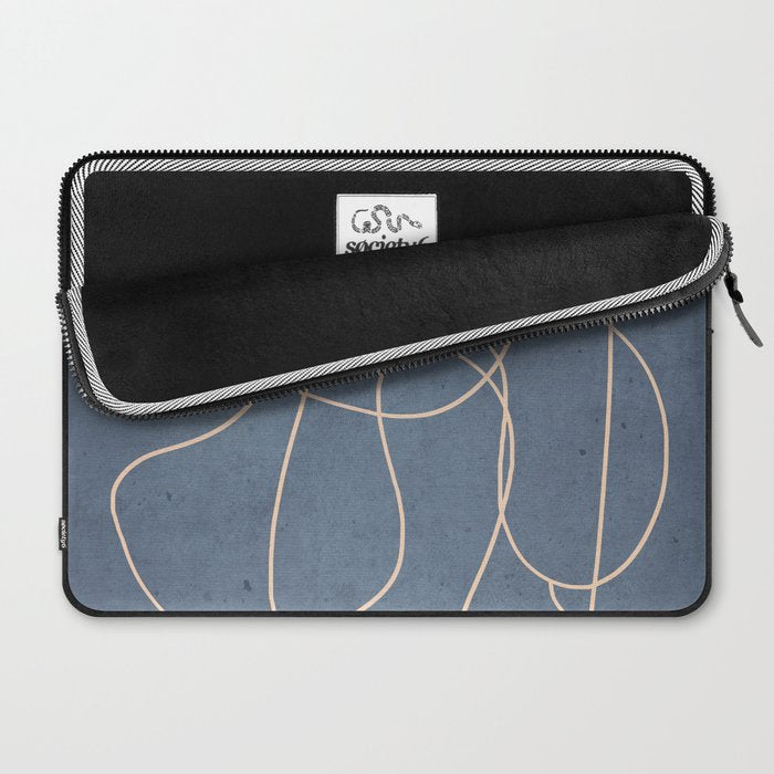 Abstract line art 256 Laptop Sleeve Gallery Image 2