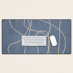 Abstract line art 256 Desk Mat Gallery Image 1