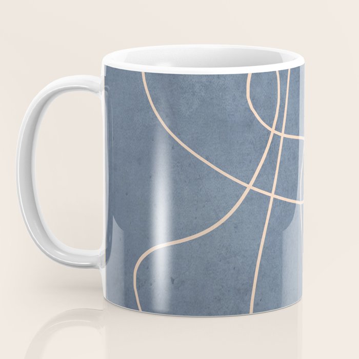 Abstract line art 256 Coffee Mug Gallery Image 3
