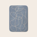 Abstract line art 256 Bath Mat Gallery Image 1