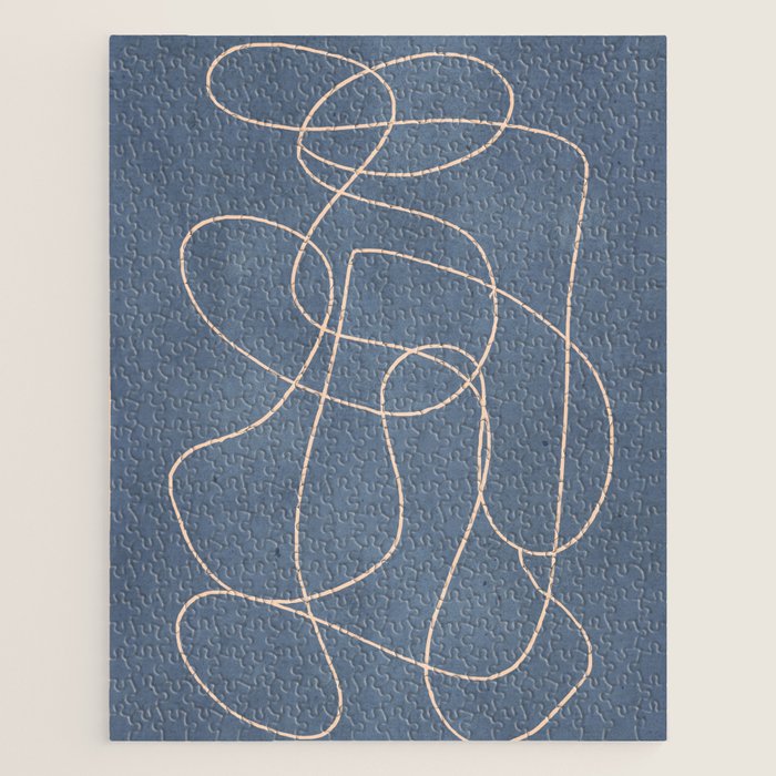 Abstract line art 256 Jigsaw Puzzle Gallery Image 1