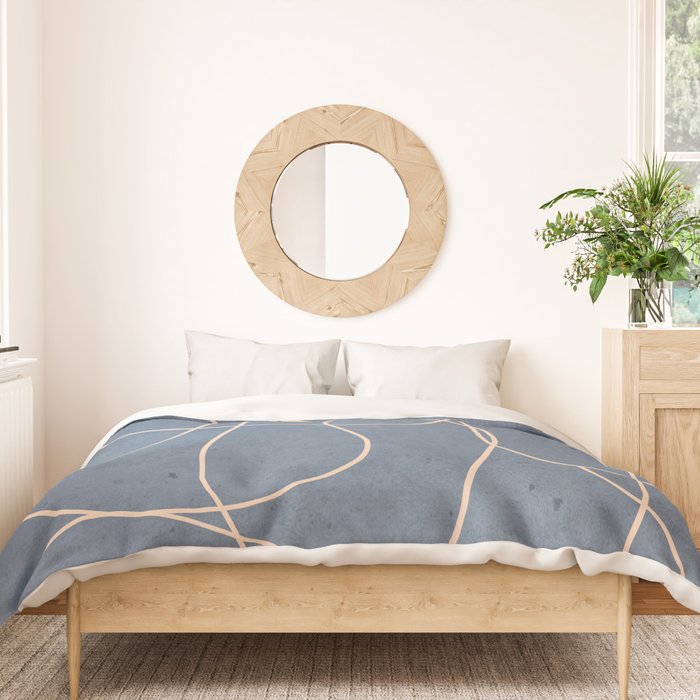 Abstract line art 256 Duvet Cover Gallery Image 3