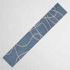 Abstract line art 256 Table Runner Gallery Image 3