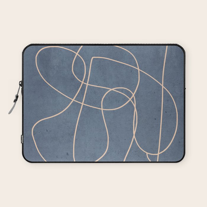 Abstract line art 256 Laptop Sleeve Gallery Image 1