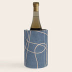 Abstract line art 256 Wine Chiller Gallery Image 1