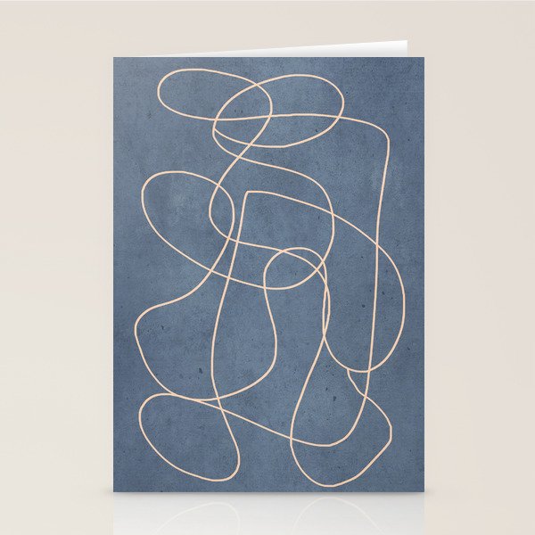 Abstract line art 256 Stationery Card Gallery Image 2