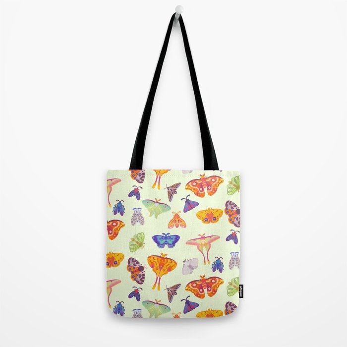 Moth - pastel Tote Bag Gallery Image 2