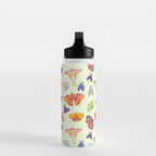 Moth - pastel Water Bottle Gallery Image 3