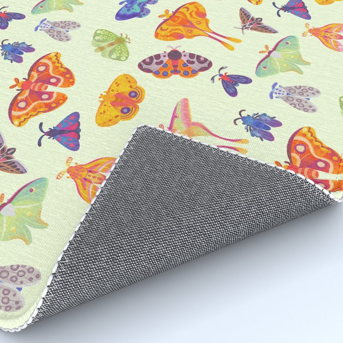 Moth - pastel Rug Gallery Image 4