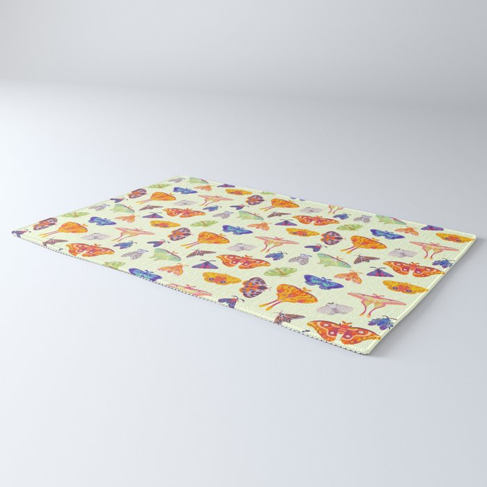 Moth - pastel Rug Gallery Image 3