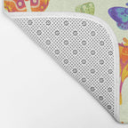 Moth - pastel Bath Mat Gallery Image 2