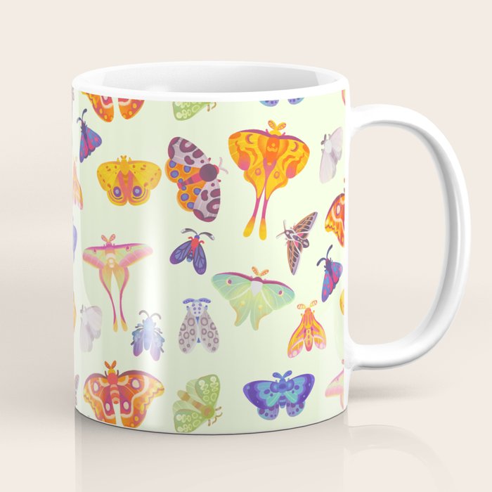 Moth - pastel Coffee Mug Gallery Image 1