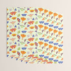 Moth - pastel Wrapping Paper Gallery Image 3