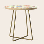 Moth - pastel Side Table Gallery Image 1