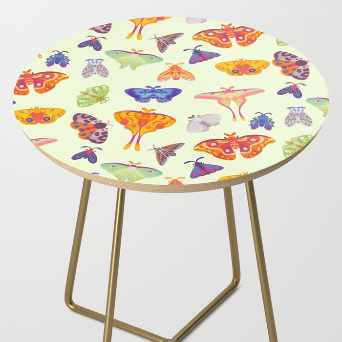 Moth - pastel Side Table Gallery Image 2