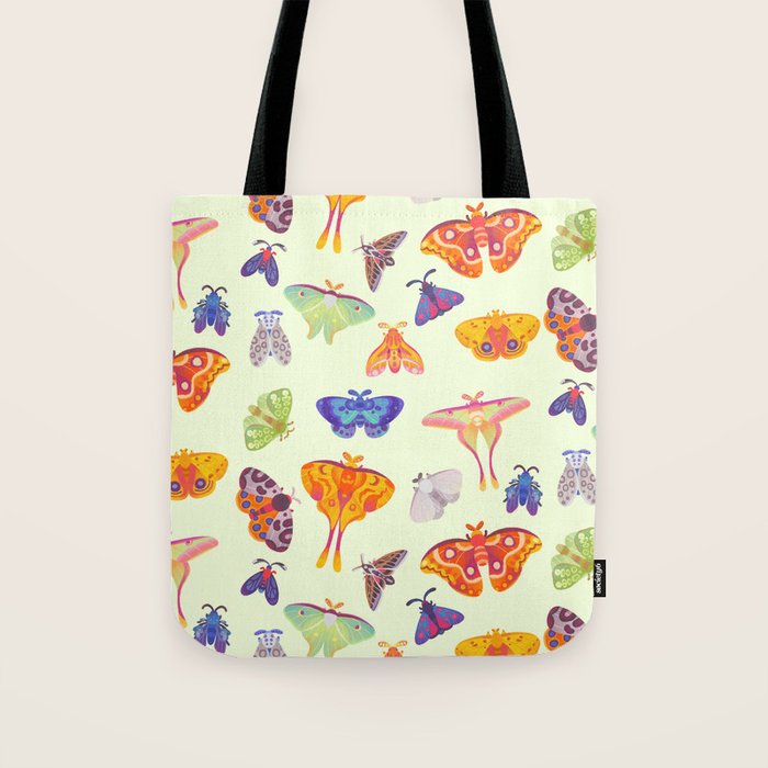 Moth - pastel Tote Bag Gallery Image 1